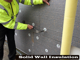 How do you insulate a solid wall?